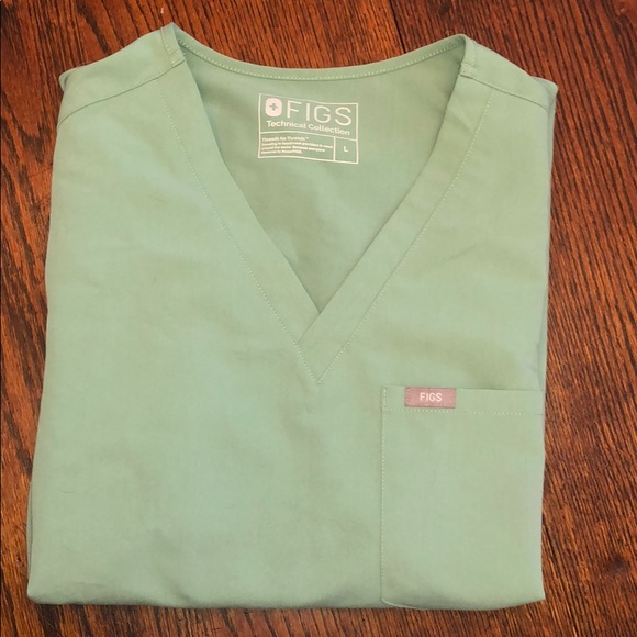 ON HOLD FIGS Scrub Set (Size L, Jade Green) - Picture 2 of 7